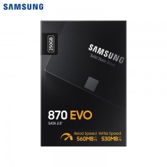 三星 SAMSUNG 250GB SSD固态硬盘 SATA3.0接口 870 EVO(MZ-77E250B)