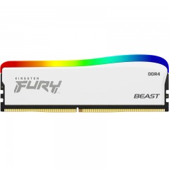 金士顿(Kingston)Fury Beast-3200-16G RGB 特别版台式机内存条 RGB灯条